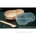 Plastic Unbreakable Baby Bowl With Spoon 